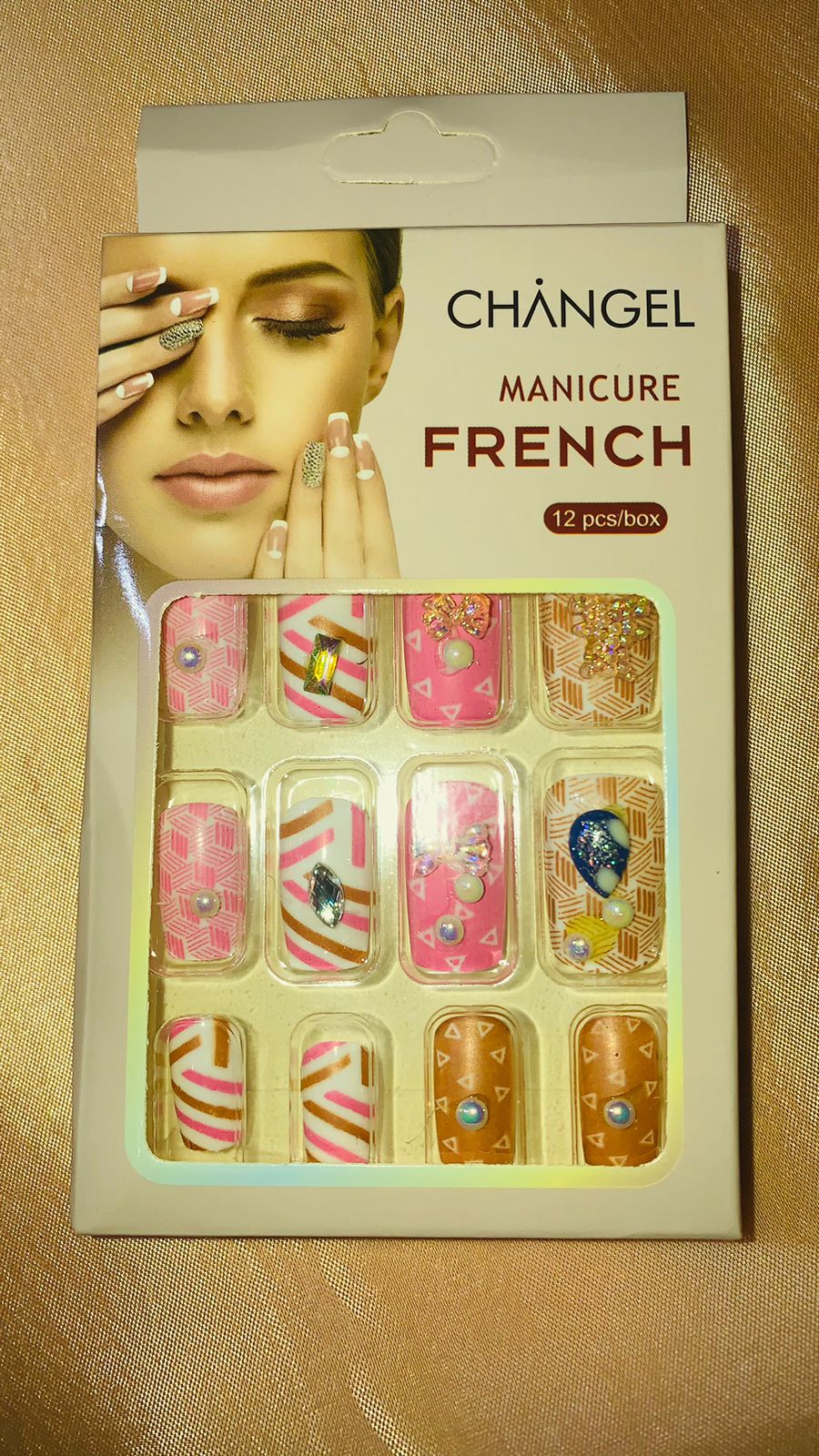 Changel manicure Fancy Nails in different designs - Zaib store