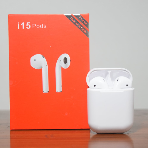 New i15 pods - New i15 Airpods for Android-SMartPHones - i15 Airpods - Zaib store