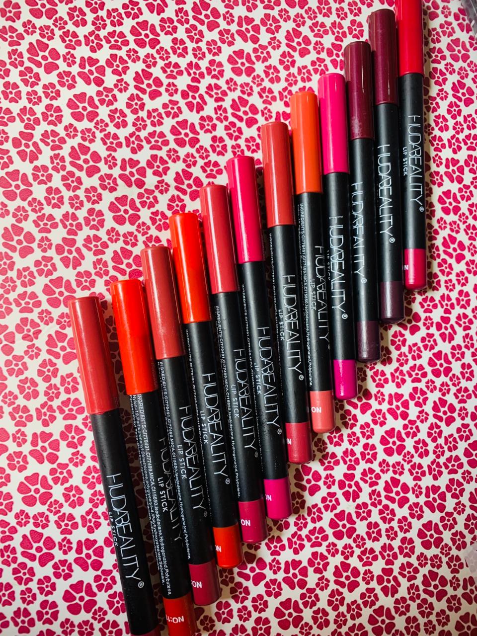 Huda beauty pencil lipstick each piece (1 piece)