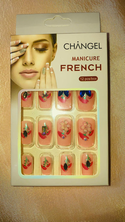 Changel manicure Fancy Nails in different designs - Zaib store