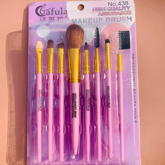 Bafula Makeup Brushes 8 in 1 Pack Different Colors
