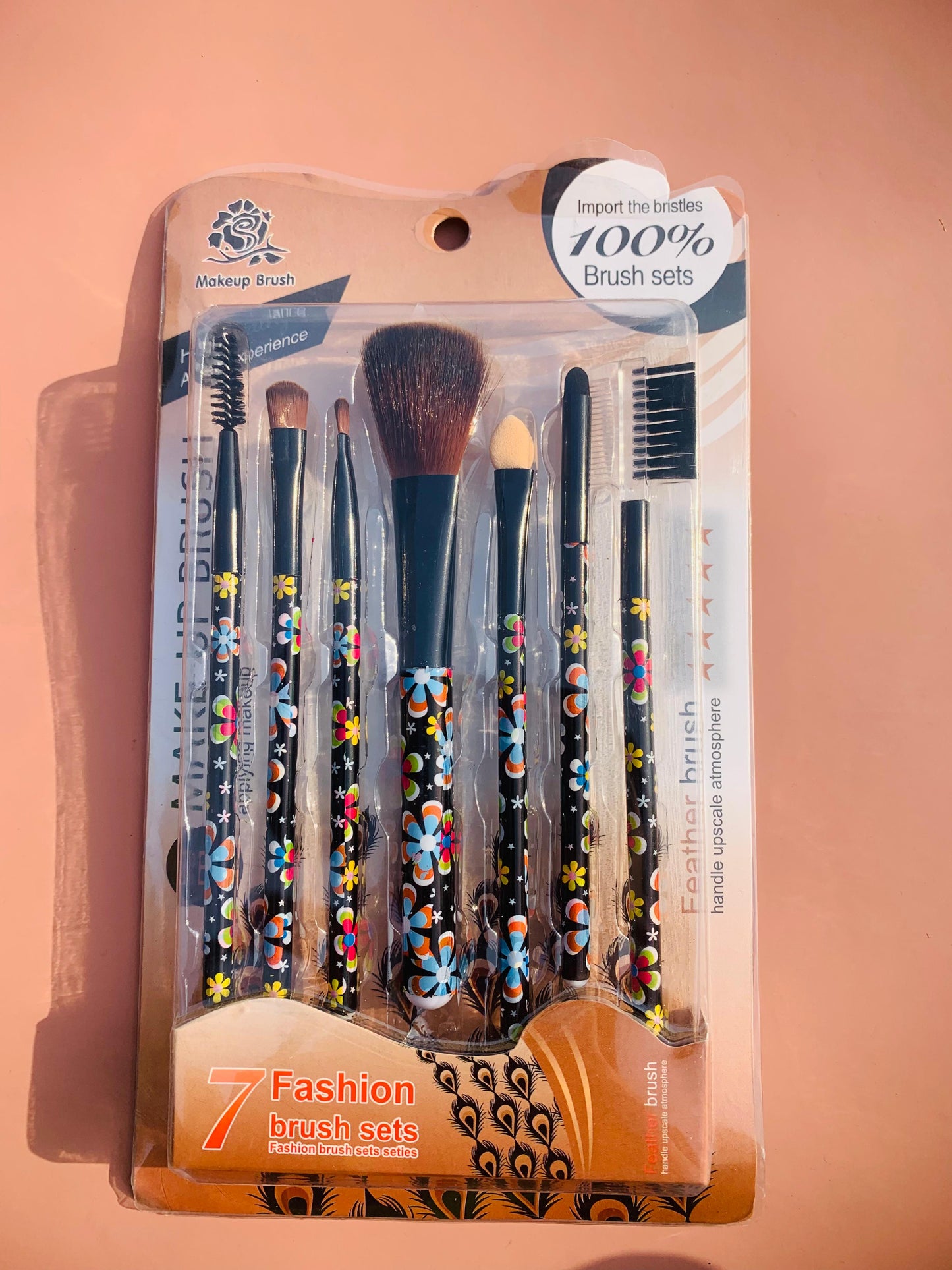 Bafula Makeup Brushes 8 in 1 Pack Different Colors