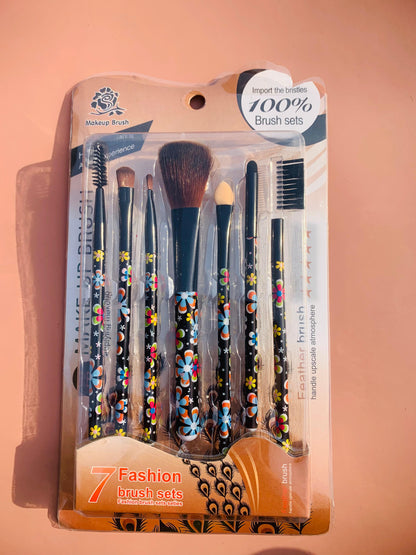 Bafula Makeup Brushes 8 in 1 Pack Different Colors