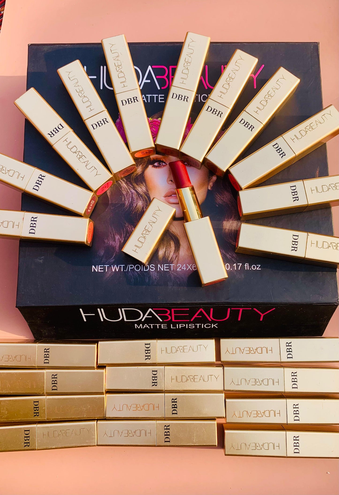 Huda Beauty DBR Branded Lipstick