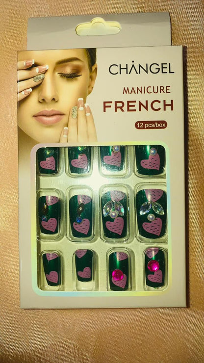 Changel manicure Fancy Nails in different designs - Zaib store