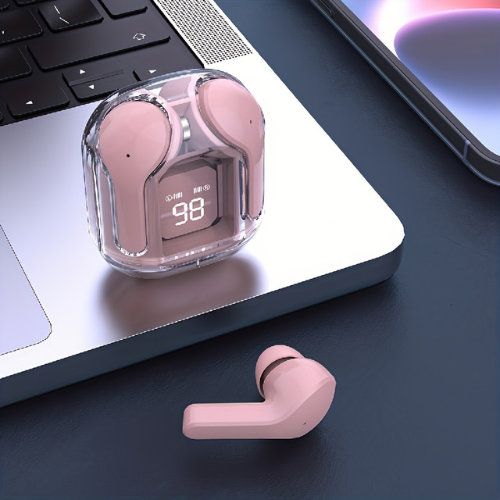 AIR 31 TWS TRANSPARENT EARBUDS BLUETOOTH 5.3V in Different Colors - Zaib Store