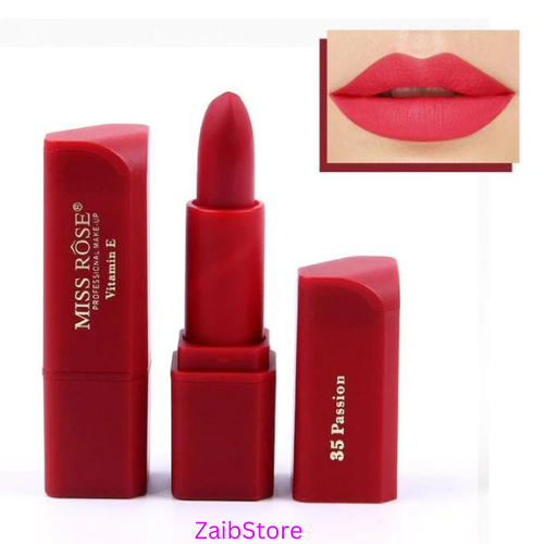 Miss Rose Fashion Vitamin E Lipstick - Zaib Store