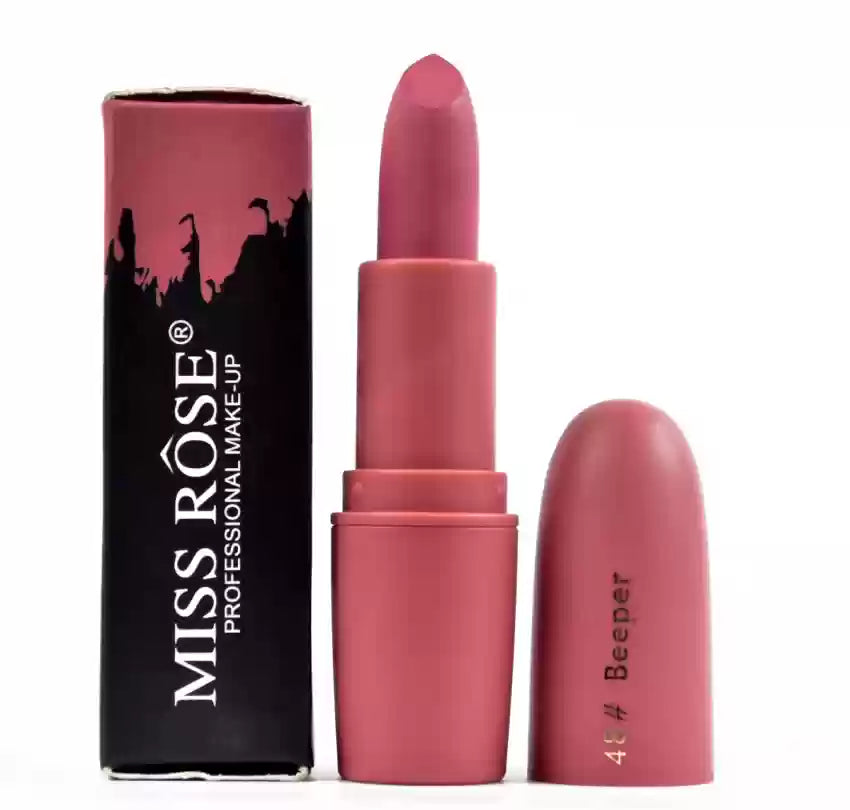 MISS ROSE #56 Lipstick Matte (Dark Pink 56, 10 g) - Zaib Store